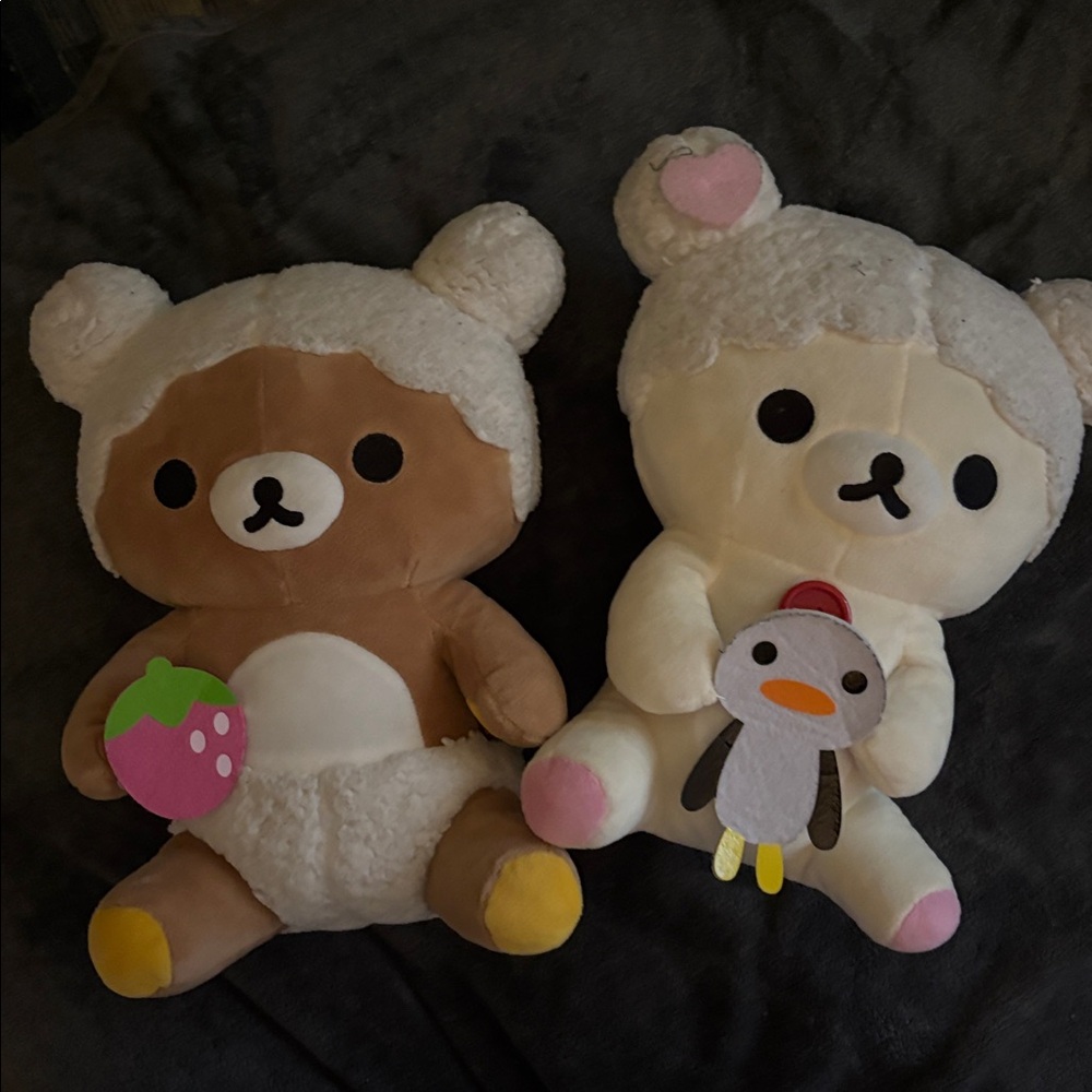 Rilakkuma plushie set